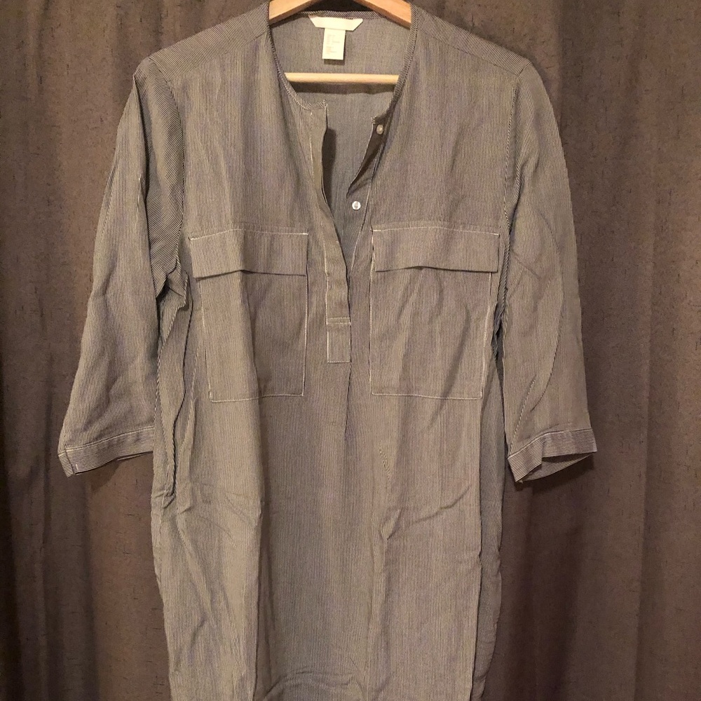 Adorable Shirt Dress— great for work!